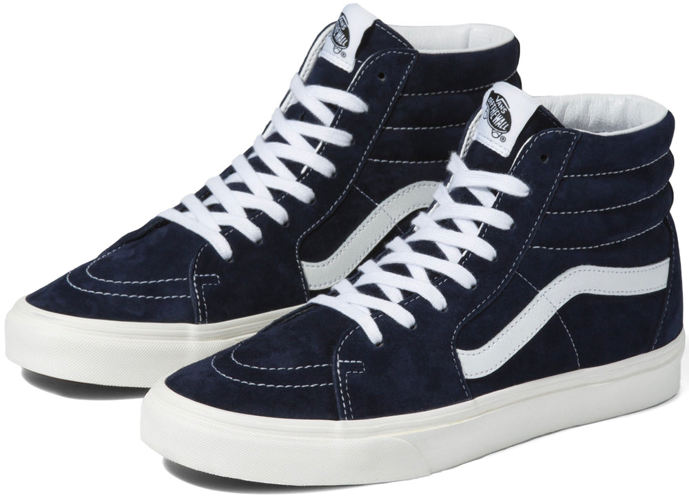
            
                Load image into Gallery viewer, Vans Sk8 Hi (Pig Suede) Parisian Night/ Snow White
            
        
