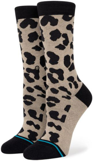 Stance Socks Womens Show some Skin Crew Taupe