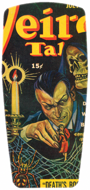 
            
                Load image into Gallery viewer, Baggins Original Hi Top Weird Tales: Bloodthirsty Beasts
            
        