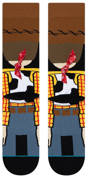 Stance Socks Unisex Toy Story Reach For The Sky Crew Brown
