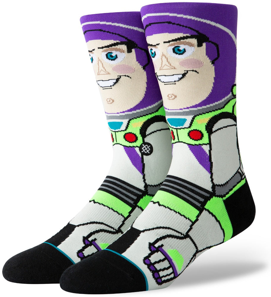 
            
                Load image into Gallery viewer, Stance Socks Unisex Toy Story To Infinity and Beyond Crew Purple
            
        
