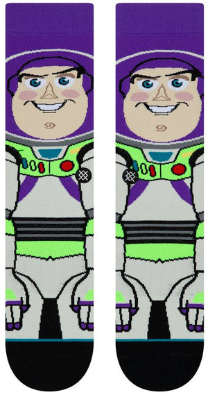 
            
                Load image into Gallery viewer, Stance Socks Unisex Toy Story To Infinity and Beyond Crew Purple
            
        