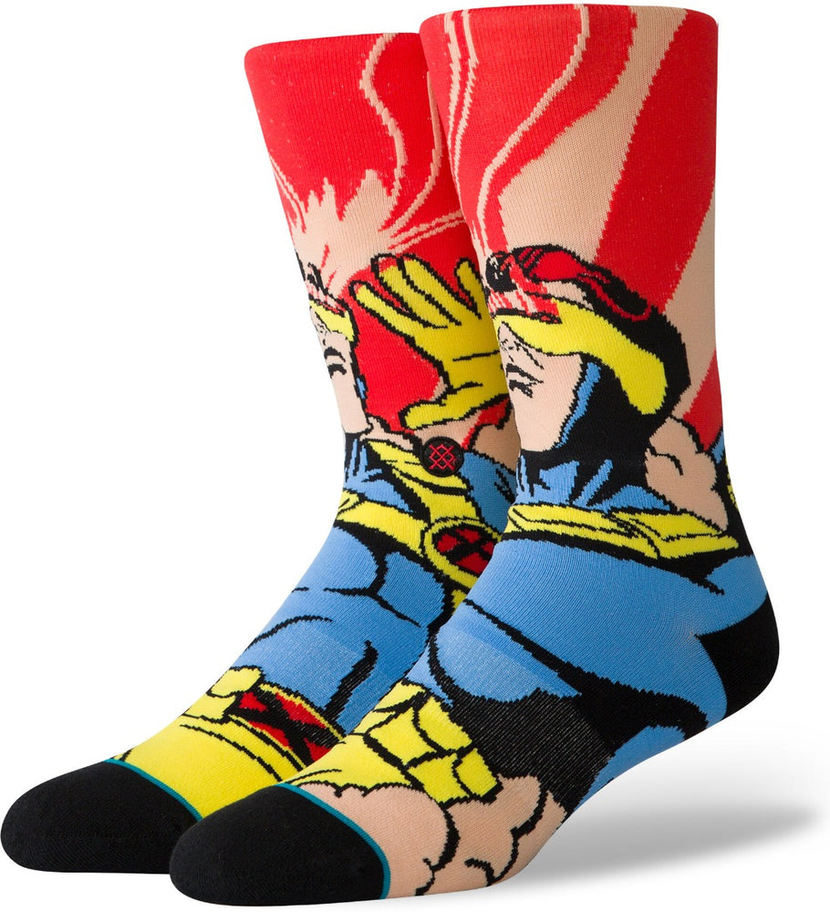 Stance Socks Unisex Marvel X Men Cyclops Crew Magenta