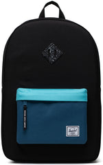 Herschel Heritage Black/Blue Ashes/Blue Curacao