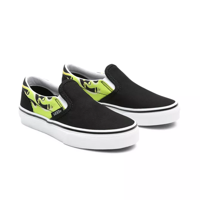 Kids yellow slip on vans hot sale