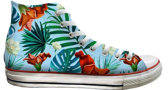 Baggins Original Hi Top Vacation Dad Blue