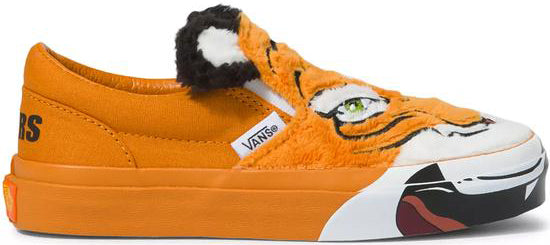 Vans Kids Classic Slip-On (Discovery Channel) Project Cat Tiger