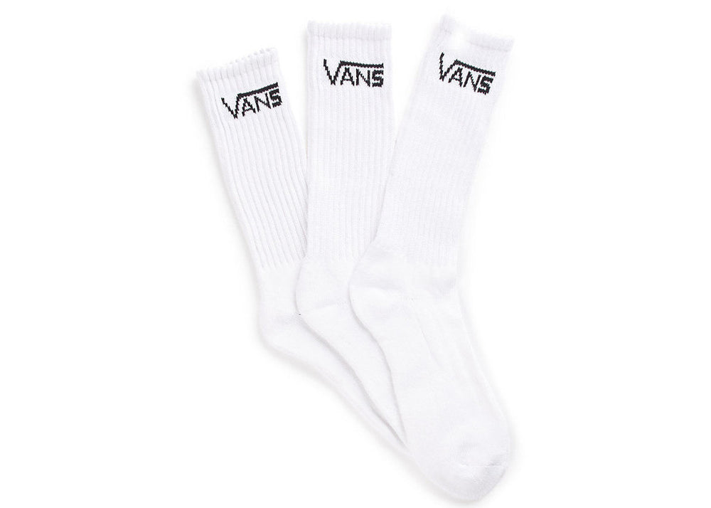 
            
                Load image into Gallery viewer, Vans Sock Mens Crew White (3 pack)
            
        