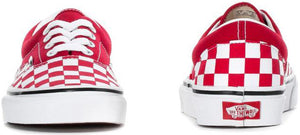 Vans Era Checkerboard Racing Red/True White
