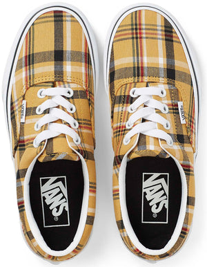 Vans Eras Plaid Yellow/True White