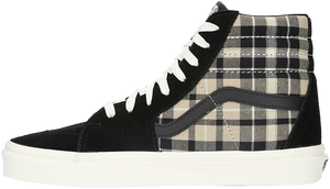 Vans Sk8-Hi (Plaid Mix) Black/Twill