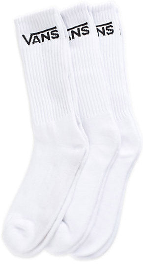 
            
                Load image into Gallery viewer, Vans Sock Mens Crew White (3 pack)
            
        