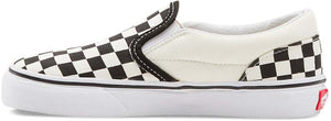 
            
                Load image into Gallery viewer, Vans Kids Classic Slip-On Checkboard Black/White
            
        